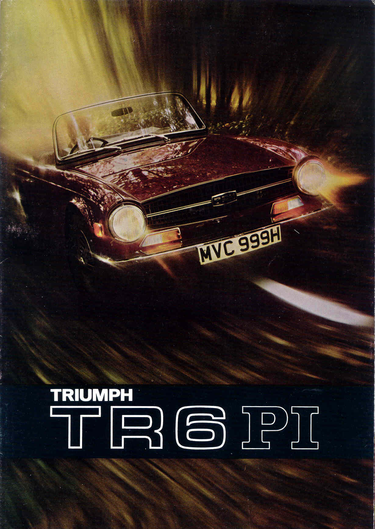 Triumph TR 6 P.I. D!